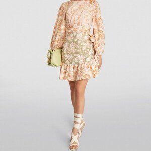 NWT ZIMMERMANN  Lyre Billow Wrap Dress